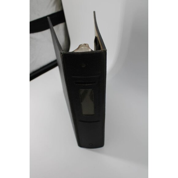 Vintage Black 3 Ring Binder US Government 93842 - Picture 6 of 10